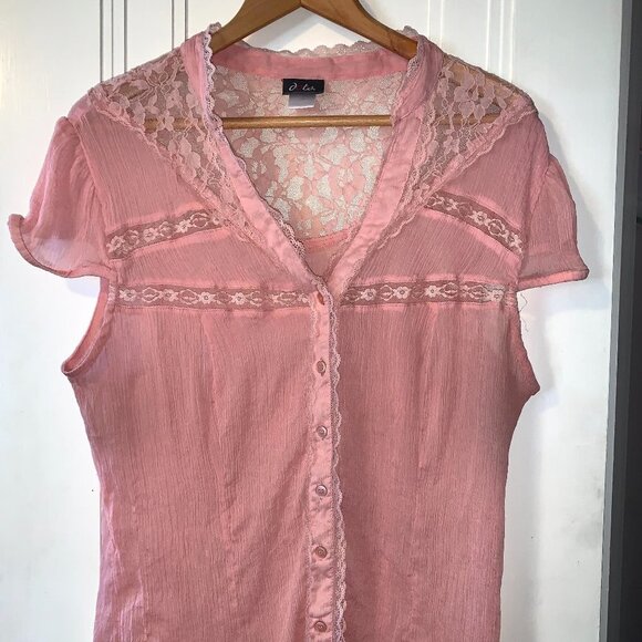 Pink blouse plus - Picture 1 of 5
